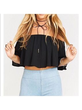 Show Me Your Mumu Heidi Ruffle Crop